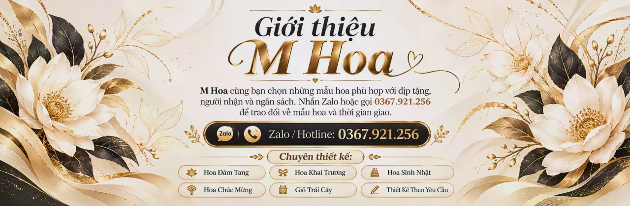 Ảnh bìa Shop hoa tươi Phường 2 Bảo Lộc Lâm Đồng - Từ lời nhắn đến món hoa vừa ý